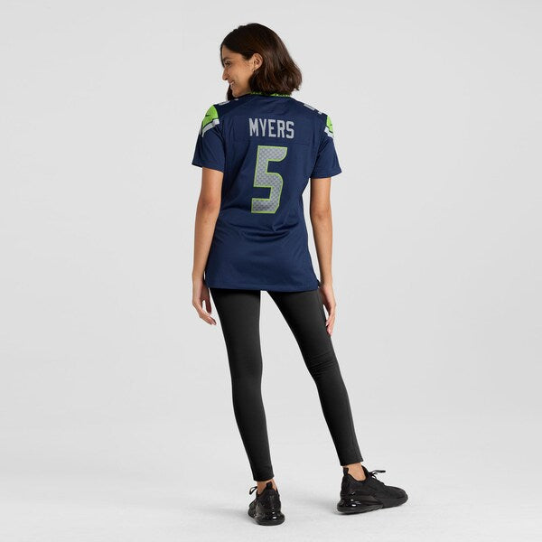 Jason Myers Seattle Seahawks Nike Women's Team Game Jersey - College Navy - Image 5