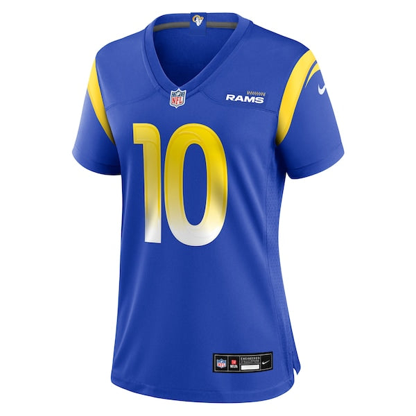 Josaiah Stewart Los Angeles Rams Nike Women's Team Game Jersey - Royal - Image 2