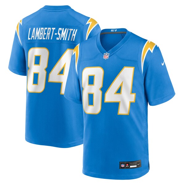 KeAndre Lambert-Smith Los Angeles Chargers Nike Team Game Jersey - Powder Blue