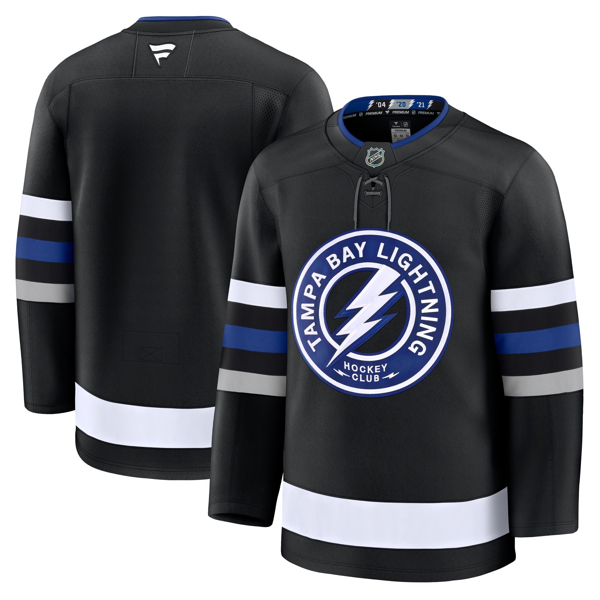 Tampa Bay Lightning Home Premium Jersey - Blue/Black/White - Image 17