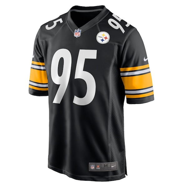 Keeanu Benton Pittsburgh Steelers Nike Team Game Jersey - Black/White - Image 3