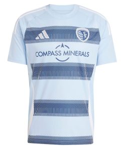 Alternative view of Dejan Joveljic Sporting Kansas City adidas 2025 One KC Replica Player Jersey - Light Blue