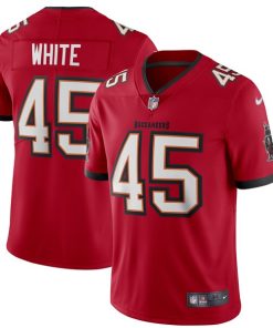 Devin White Tampa Bay Buccaneers Nike Vapor Limited Jersey - Red/Pewter