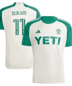 Osman Bukari Austin FC adidas 2024 The Armadillo Kit Replica Player Jersey - Tan