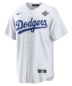 Alternative view of Freddie Freeman Los Angeles Dodgers Nike 2025 World Series Home Replica Player Jersey - White