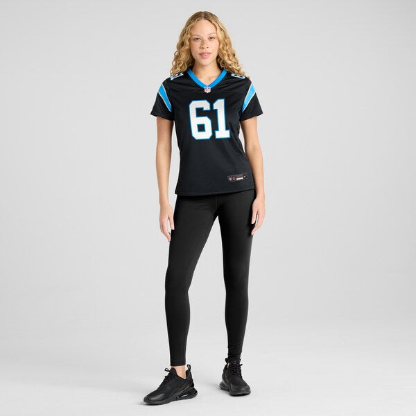 Jarrett Kingston Carolina Panthers Nike Women's Game Jersey - Black - Image 4