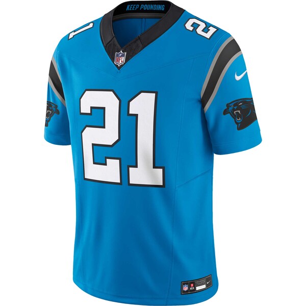 Jeremy Chinn Carolina Panthers Nike Vapor F.U.S.E. Limited Jersey - Blue - Image 2