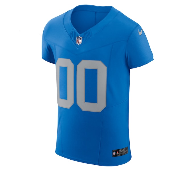 Detroit Lions Nike Alternate Vapor F.U.S.E. Elite Custom Jersey - Blue - Image 2