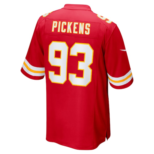 Zacch Pickens Kansas City Chiefs Nike Team Game Jersey - Red - Image 3