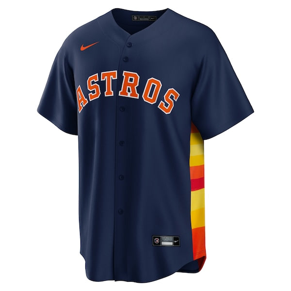 Alex Bregman Houston Astros Nike Alternate Replica Player Name Jersey - Navy - Image 2