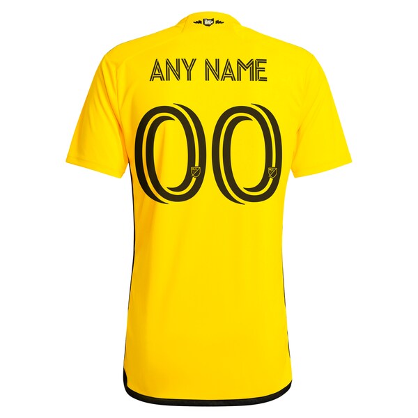 Columbus Crew adidas 2024 The Home Kit Replica Custom Jersey - Yellow - Image 3