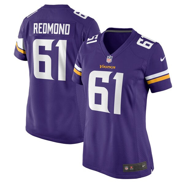Jalen Redmond Minnesota Vikings Nike Women's Game Jersey - Purple