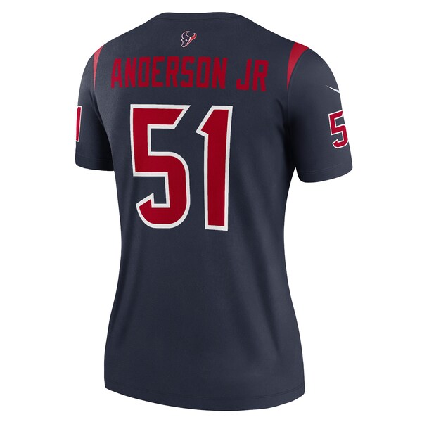 Will Anderson Jr. Houston Texans Nike Women's Legend Jersey - Navy/Red - Image 4