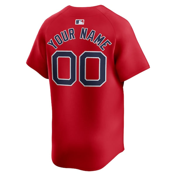 Boston Red Sox Nike Alternate Limited Custom Jersey?ยจC Red - Image 3