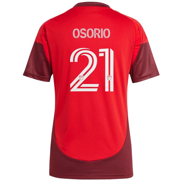 Jonathan Osorio Toronto FC adidas Women's 2025 Club Kit Replica Player Jersey - Red - Image 3