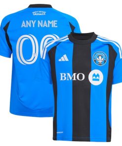 CF Montreal adidas Youth 2025 Montr¨¦al Original Replica Custom Jersey - Blue