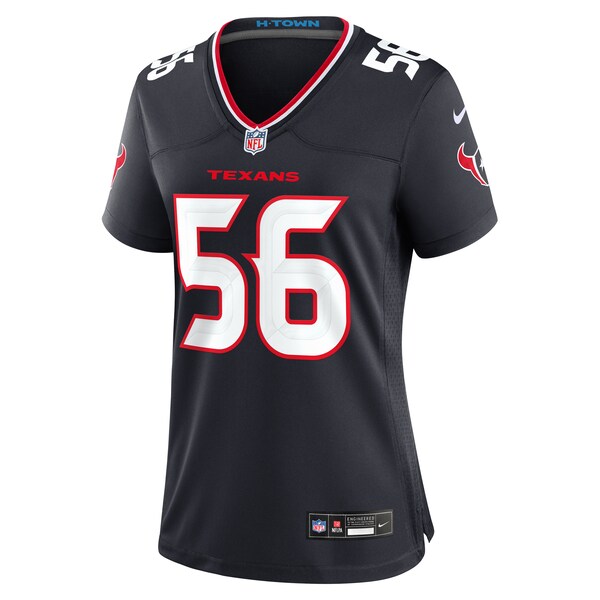 Jamal Hill Houston Texans Nike Women's Team Game Jersey - Navy - Image 2