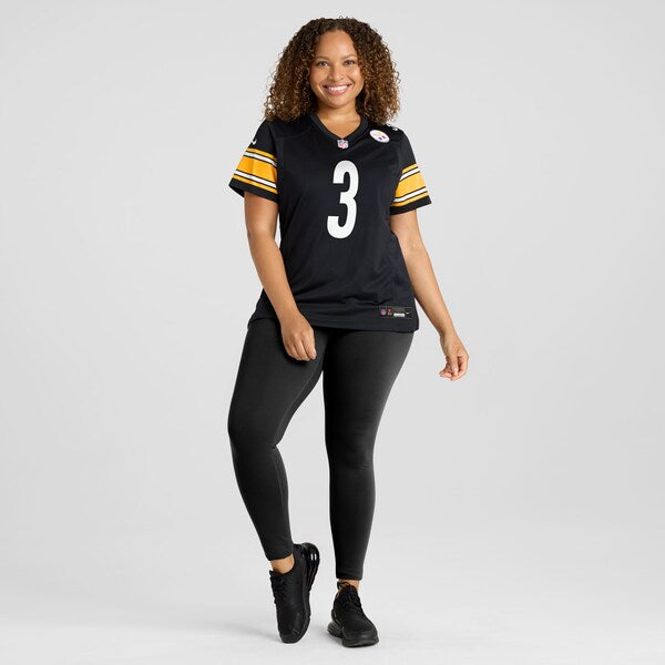 Russell Wilson Pittsburgh Steelers Nike Women's Game Jersey - Black - Image 8