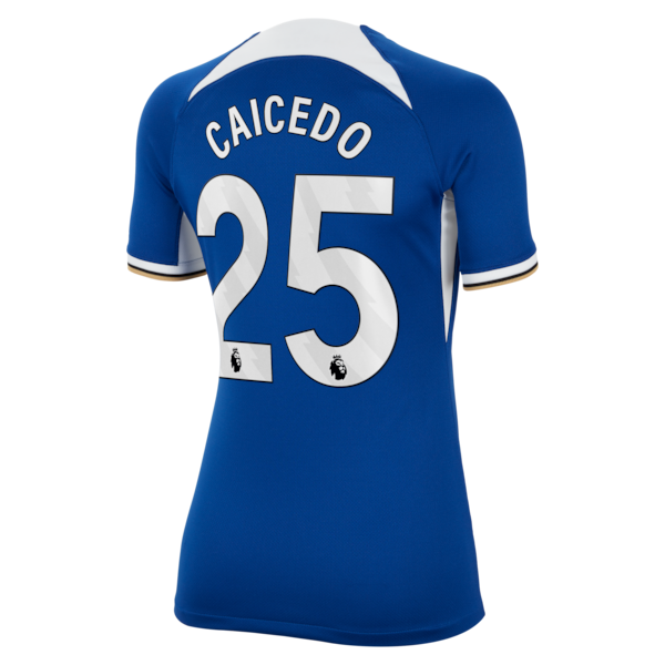 Mois¨¦s Caicedo Chelsea Nike Women's 2023/24 Home Stadium Replica Player Jersey - Blue/Navy - Image 4