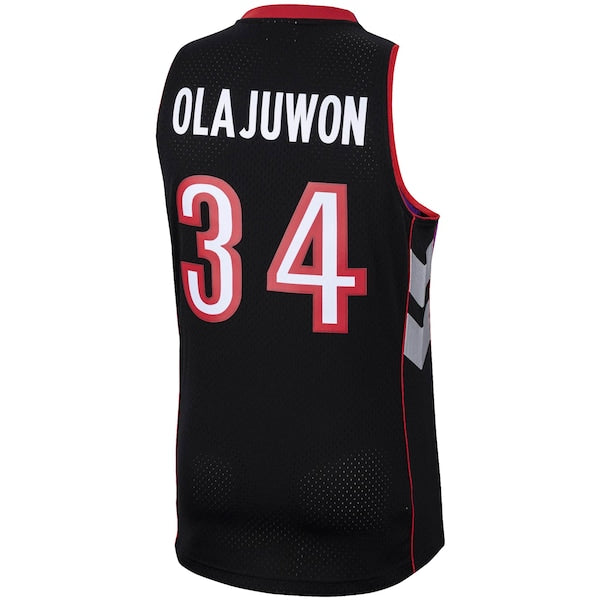Hakeem Olajuwon Toronto Raptors 2001/02 Hardwood Classics Swingman Jersey - Purple - Image 3