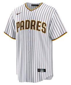 Alternative view of Juan Soto San Diego Padres Nike Home Replica Player Jersey - White/Brown
