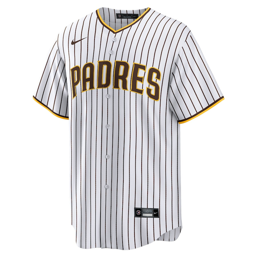 Juan Soto San Diego Padres Nike Home Replica Player Jersey - White/Brown - Image 2