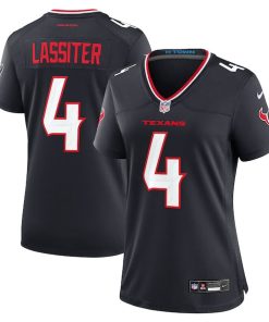 Kamari Lassiter Houston Texans Nike Women's Team Game Jersey -  Navy
