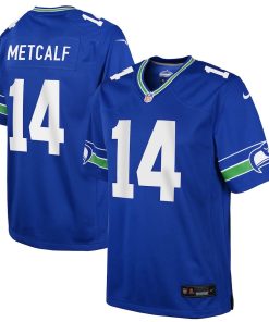 DK Metcalf Seattle Seahawks Nike Youth Game Jersey - Royal