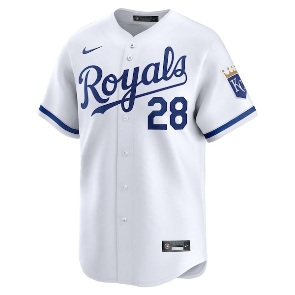 Kyle Isbel Kansas City Royals Nike Home Limited Player Jersey - White - Image 2