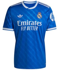 Alternative view of Los Merengues adidas 2025/26 Third Replica Jersey - Blue