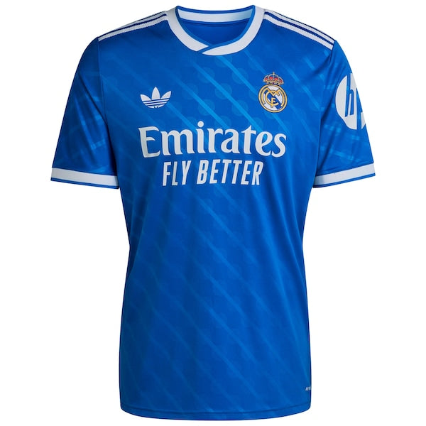 Los Merengues adidas 2025/26 Third Replica Jersey - Blue - Image 2