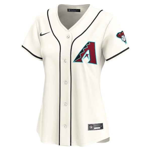 Arizona Diamondbacks Nike Women's Home Limited Custom Jersey - Cream - Image 2