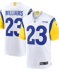 Kyren Williams Los Angeles Rams Nike  Game Jersey -  White