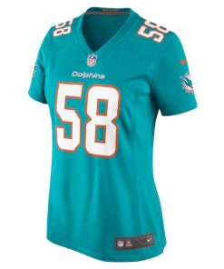 Alternative view of Shaquil Barrett Miami Dolphins Nike Women's  Game Jersey -  Aqua