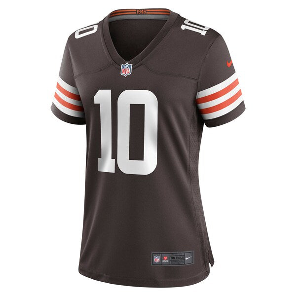 Anthony Schwartz Cleveland Browns Nike Women's Game Jersey - Brown - Image 2