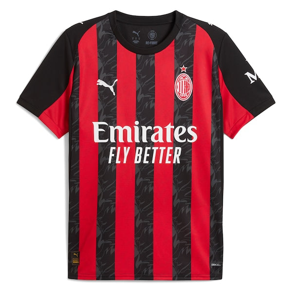 AC Milan Puma 2025/26 Home Replica Jersey - Red/White - Image 5