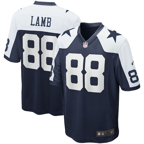 CeeDee Lamb Dallas Cowboys Nike Youth Alternate Game Team Jersey - Navy/White - Image 2
