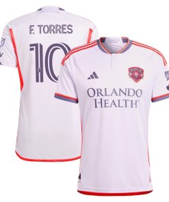 Facundo Torres Orlando City SC adidas 2024 Legacy Kit Authentic Player Jersey?¨C Purple