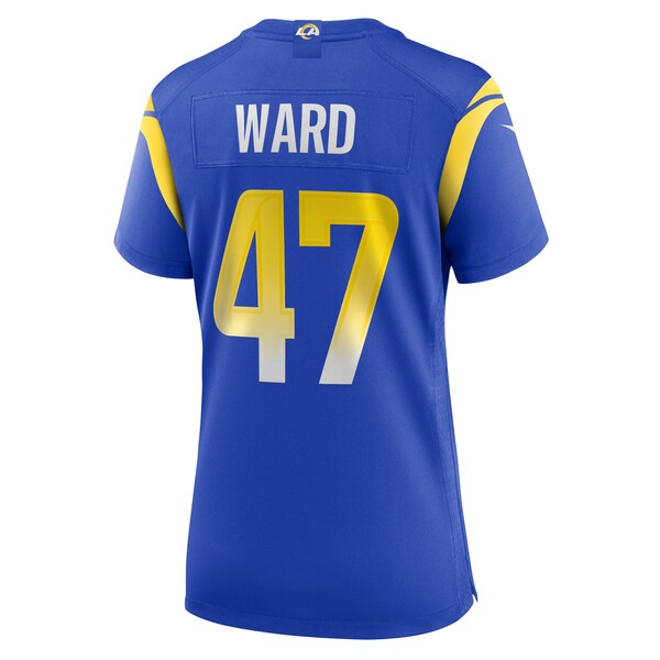 Alex Ward Los Angeles Rams Nike Women's Home Game Jersey - Royal - Image 3