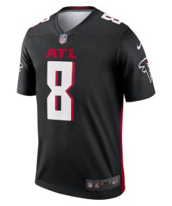 Alternative view of Kyle Pitts Sr. Atlanta Falcons Nike Team Legend Jersey - Black