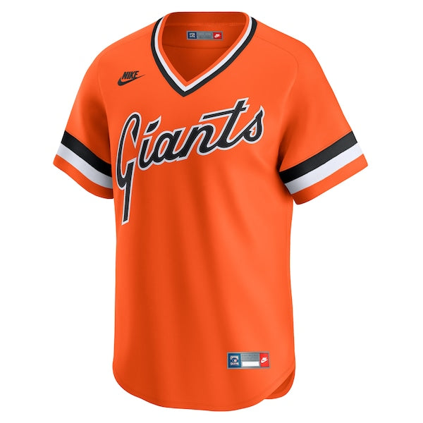 San Francisco Giants Nike Cooperstown Collection Limited Jersey - Orange - Image 2