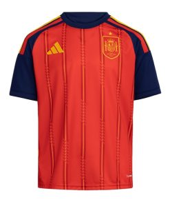 Alternative view of Spain National Team adidas Youth FIFA x World Cup 2026 Home Replica Jersey - Red