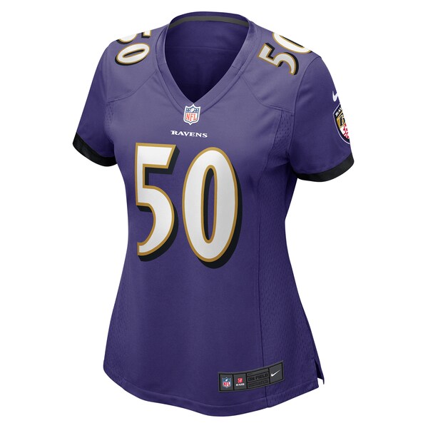 Kyle Van Noy Baltimore Ravens Nike Women's Game Jersey - Purple - Image 2
