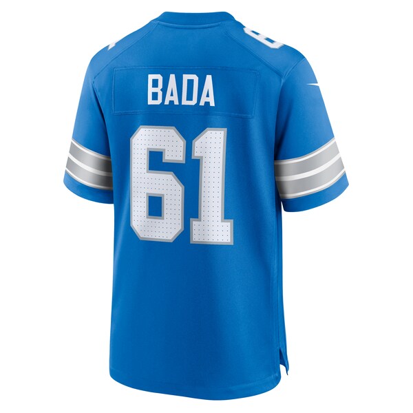 David Bada Detroit Lions Nike Team Game Jersey - Blue - Image 3