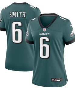 DeVonta Smith Philadelphia Eagles Nike Women's Team Game Jersey - Midnight Green/Black