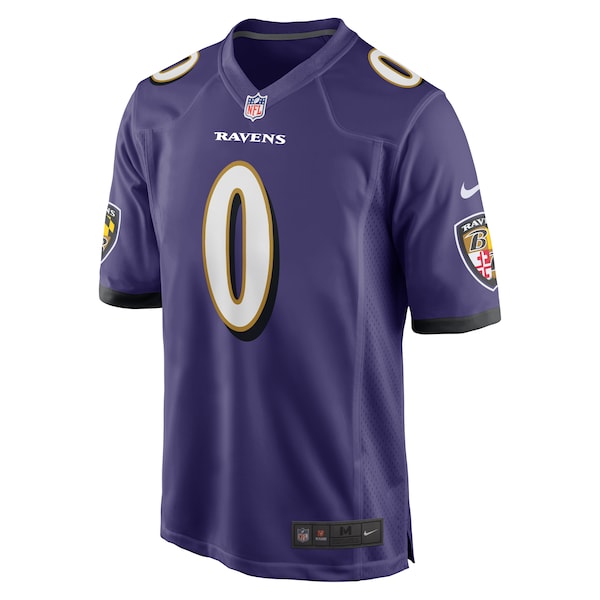 Roquan Smith Baltimore Ravens Nike Team Game Jersey - Purple - Image 2