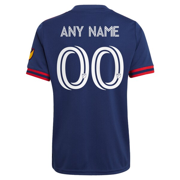 Chicago Fire adidas 2021 Primary Authentic Custom Jersey - Navy - Image 3