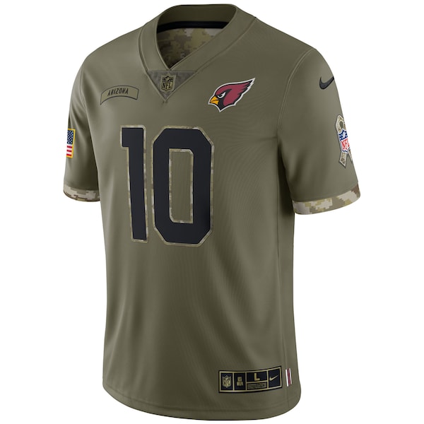 DeAndre Hopkins Arizona Cardinals Nike 2022 Salute To Service Limited Jersey - Olive - Image 2