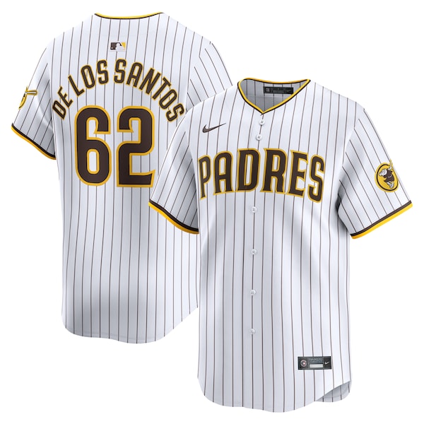 Enyel De Los Santos San Diego Padres Nike Home Limited Player Jersey?ยจC White