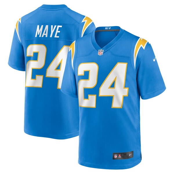 Marcus Maye Los Angeles Chargers Nike Team Game Jersey - Powder Blue
